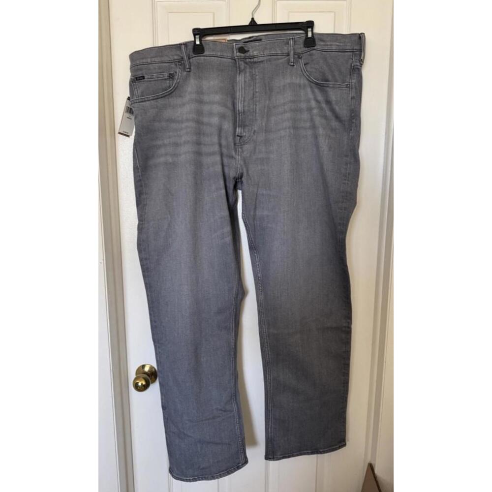 Polo Ralph Lauren Men 46BIG X 32L Hampton Relaxed Straight Stretch Jean Charcoal - Picture 2 of 9